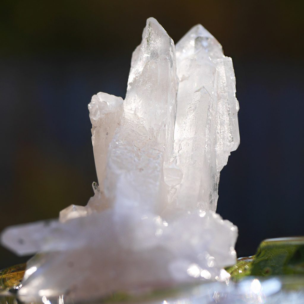 Mineralsmycken bergskristall