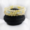 Armbandsset Key up - (fasetterad opal, serpentin, jade)