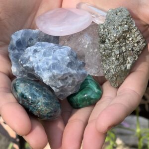 mineraler - ädelsten kristaller